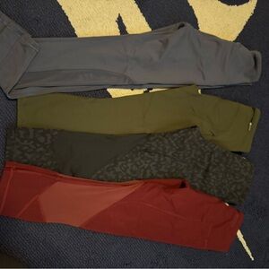 Lulu Lemon Leggings- 4 pair